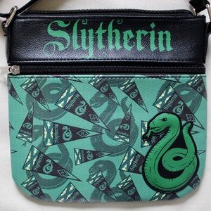Harry Potter Slytherin Faux Leather Crossbody Bag